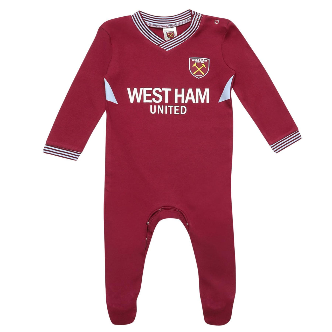 West Ham United FC Baby Kit Sleepsuit | 2025/26