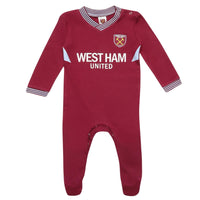 West Ham United FC Baby Kit Sleepsuit | 2025/26