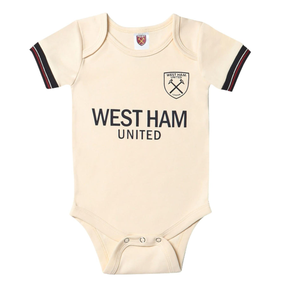 West Ham United FC Baby Kit 2 Pack Bodysuits | 2025/26