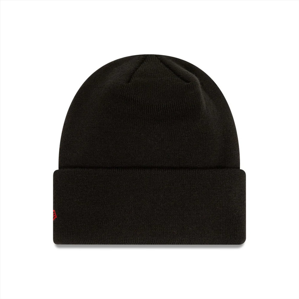 Manchester United FC New Era Core Cuff Beanie Hat | Black