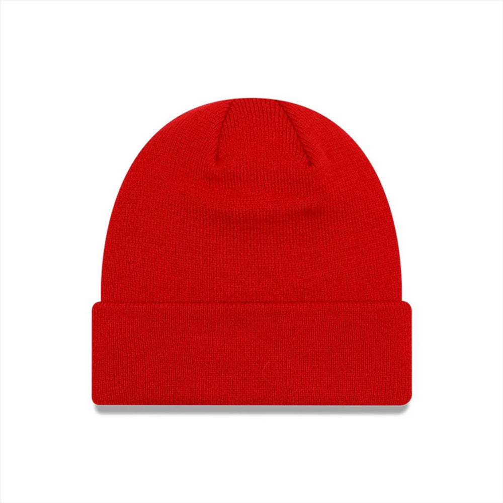 Manchester United FC New Era Core Cuff Beanie Hat | Scarlet