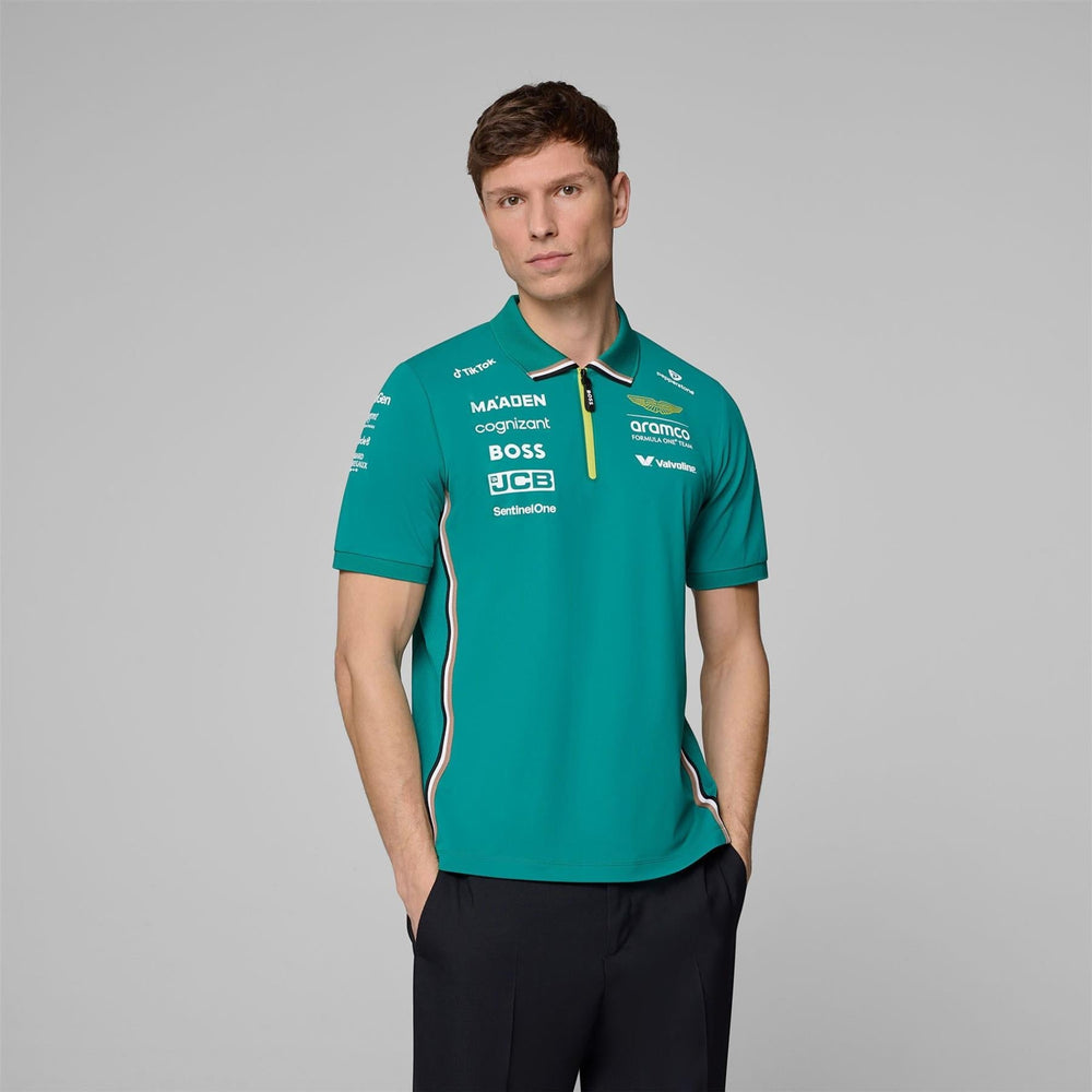 Aston Martin F1 Men's Team Polo Shirt | 2025