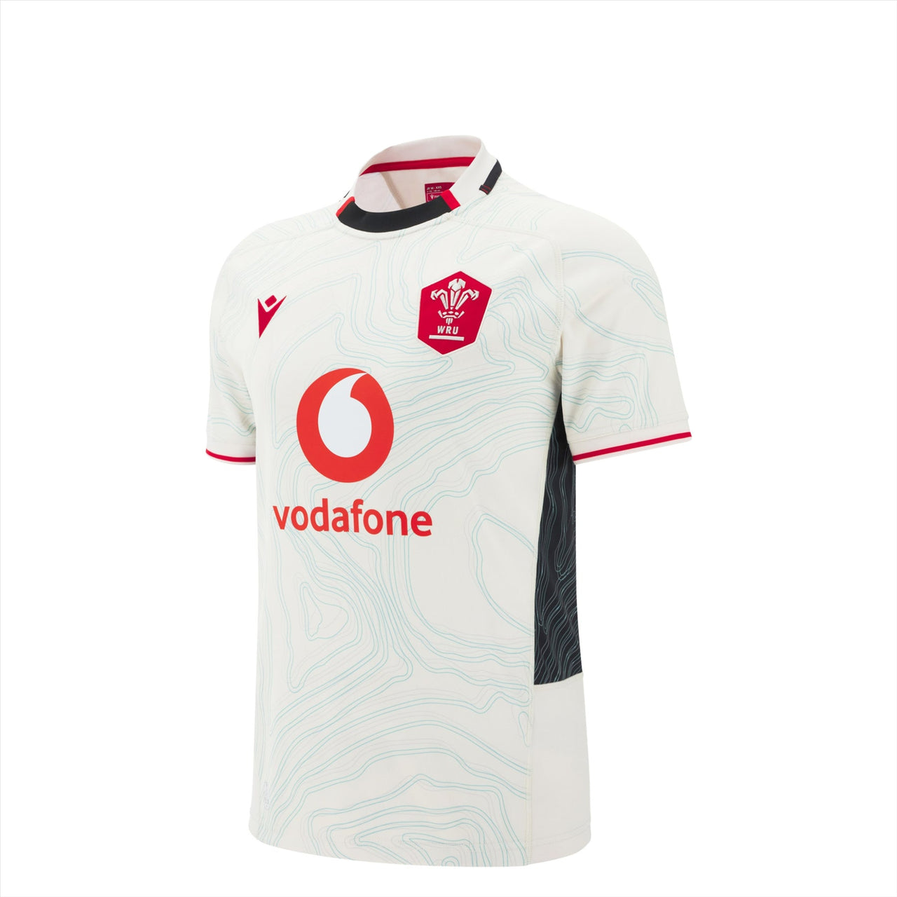 Macron Wales Rugby Junior Away Replica Shirt | Off White | 2025/26