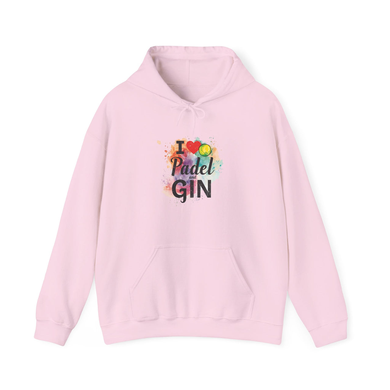 I Love Padel and Gin Hoodie