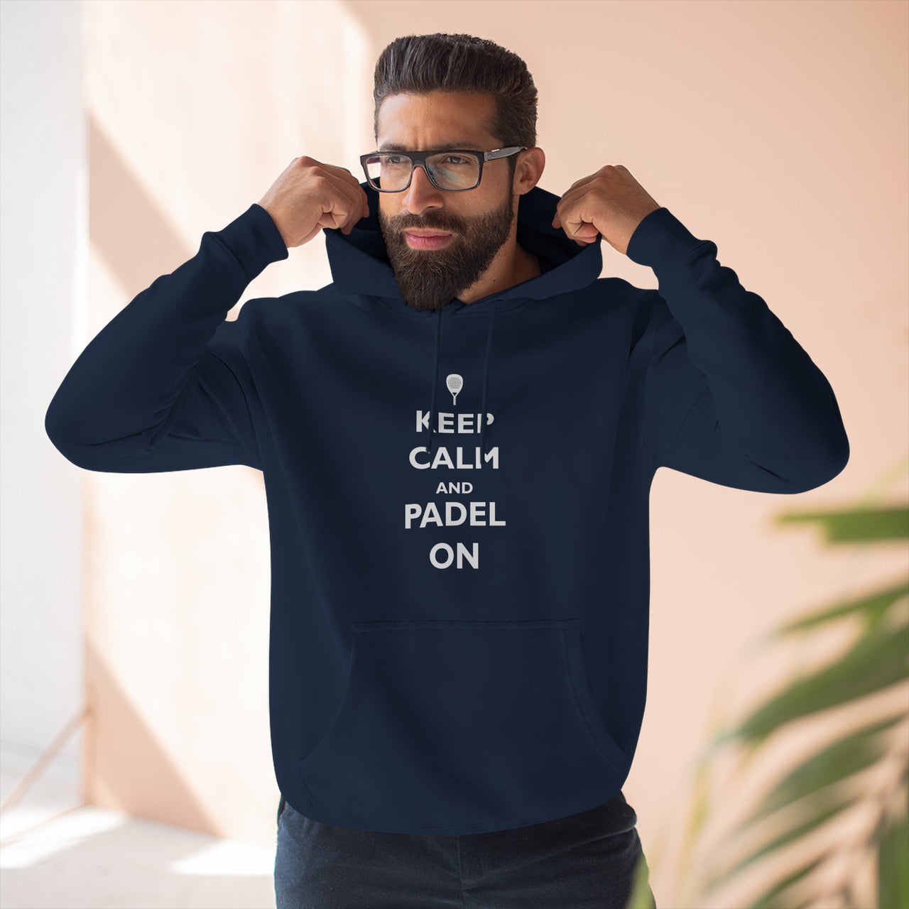 Keep Calm and Padel On Hoodie