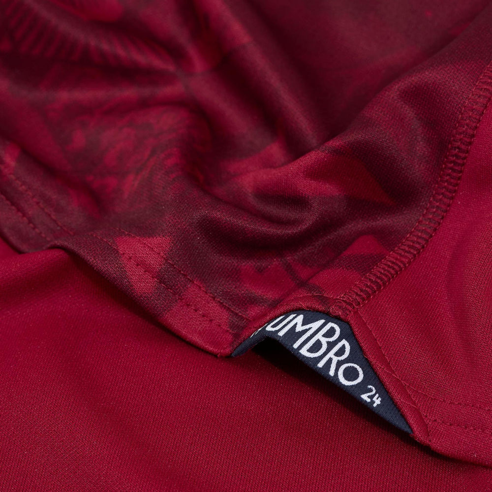 Umbro England RFU Rugby Mens Alternate Shirt | Red | 2024/25