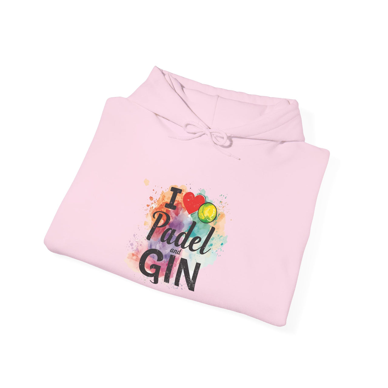I Love Padel and Gin Hoodie