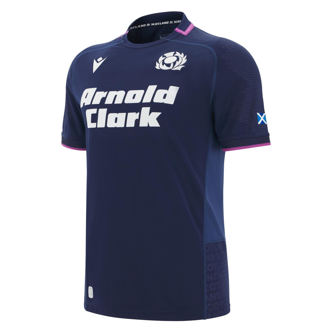 Macron Scotland Rugby Junior Home Replica Shirt | Navy | 2025/26