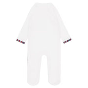 Official England Rugby Babygrow Baby Sleepsuit - front