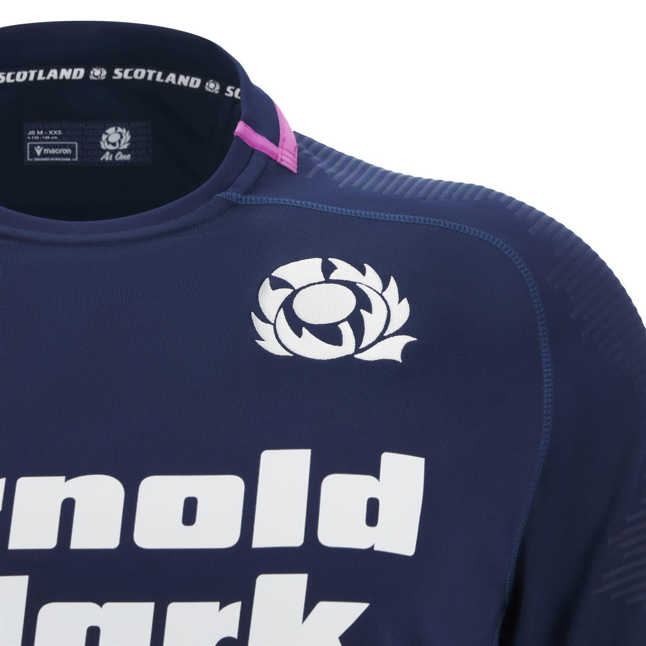 Macron Scotland Rugby Junior Home Replica Shirt | Navy | 2025/26