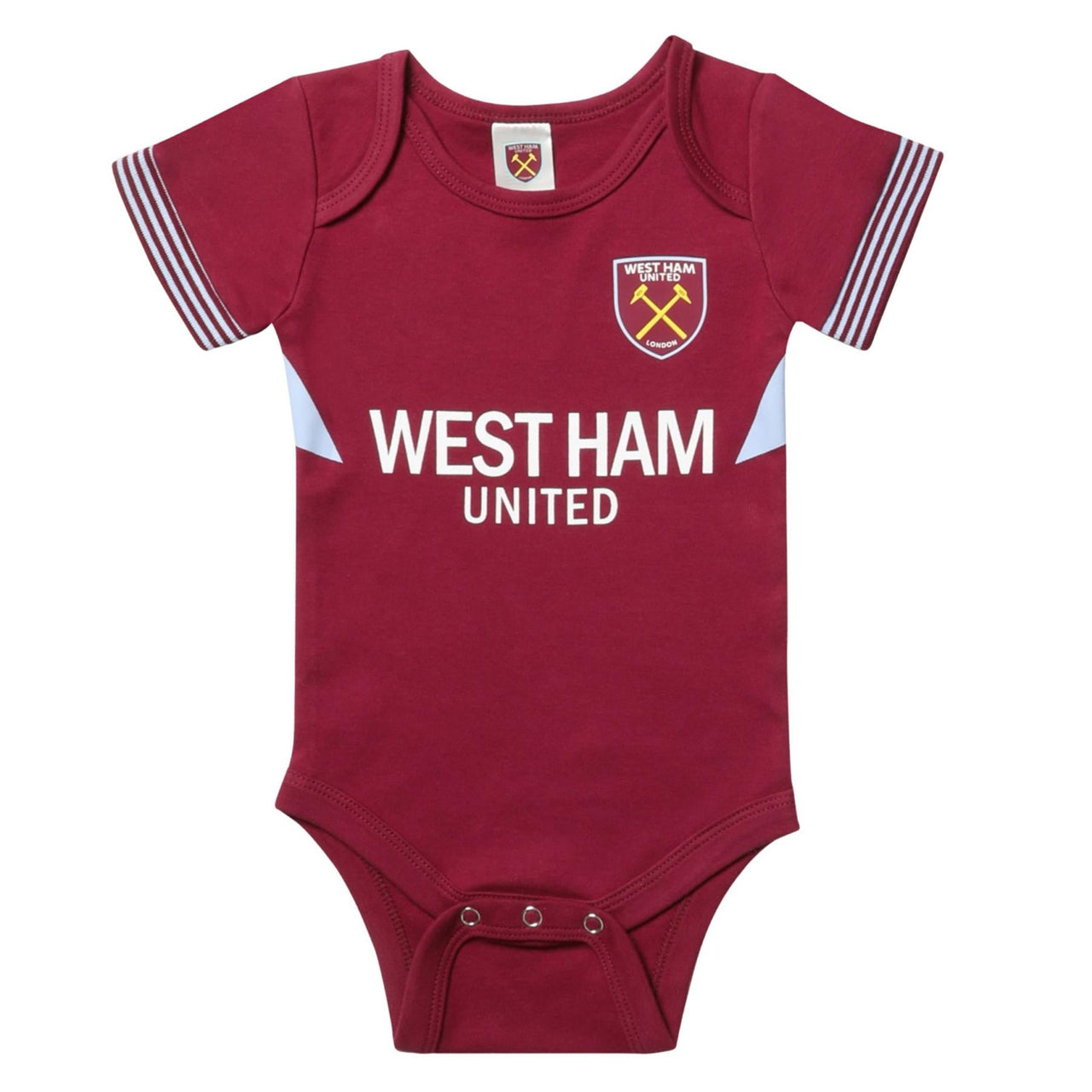 West Ham United FC Baby Kit 2 Pack Bodysuits | 2025/26