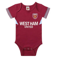 West Ham United FC Baby Kit 2 Pack Bodysuits | 2025/26