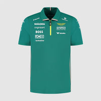 Aston Martin F1 Men's Team Polo Shirt | 2025