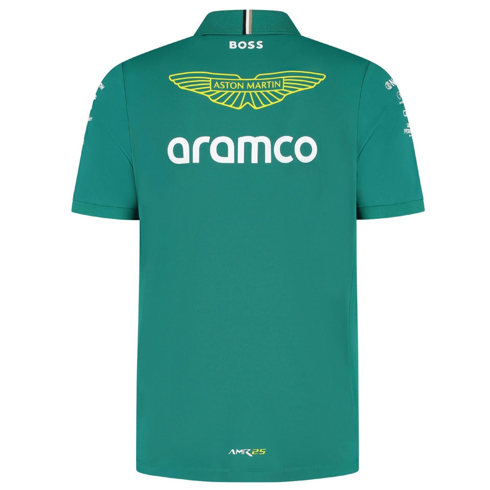 Aston Martin F1 Men's Team Polo Shirt | 2025