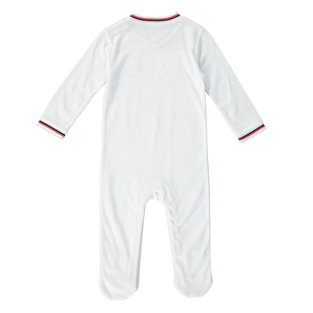 England Football 1982 Retro Home Baby Sleepsuit