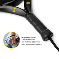 Ianoni PR8200 Carbon Fibre PADEL RACKET - Yellow