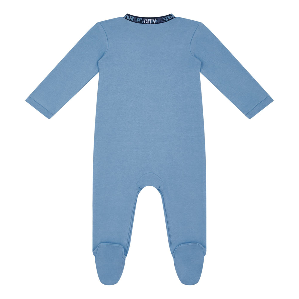 Manchester City FC Baby Kit Home Sleepsuit | 2024/25