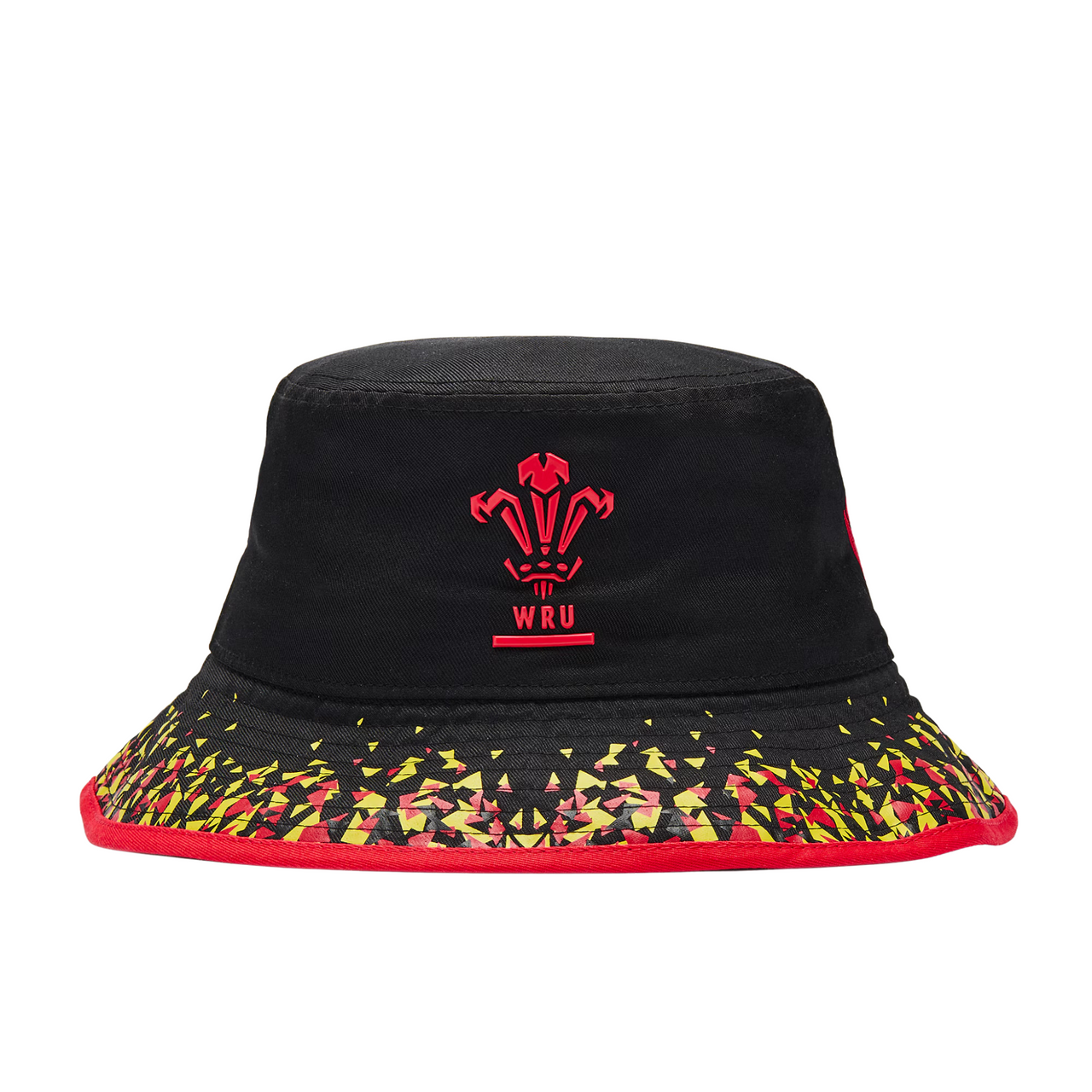 Macron Wales Rugby Bucket Hat | Black | 2025/26 | Adult
