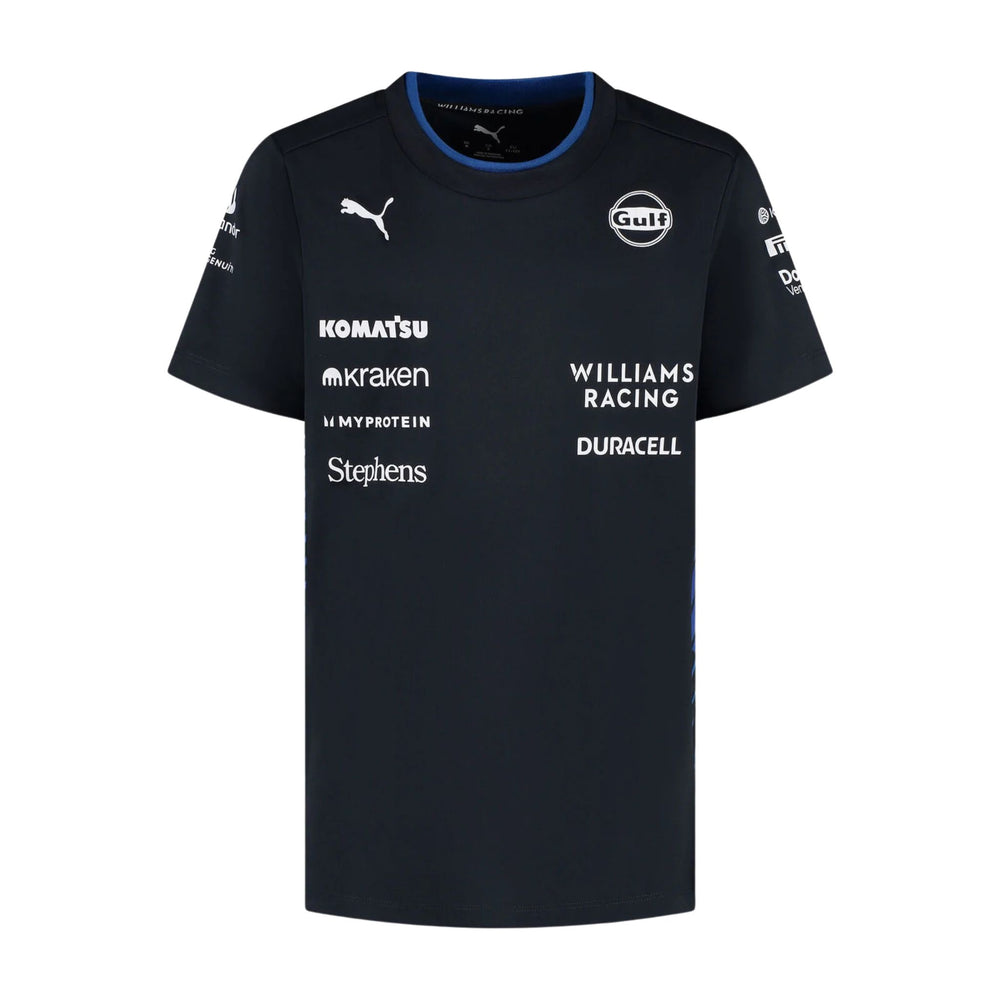 Williams Racing F1 Kid's Team T-Shirt | 2025 | Navy