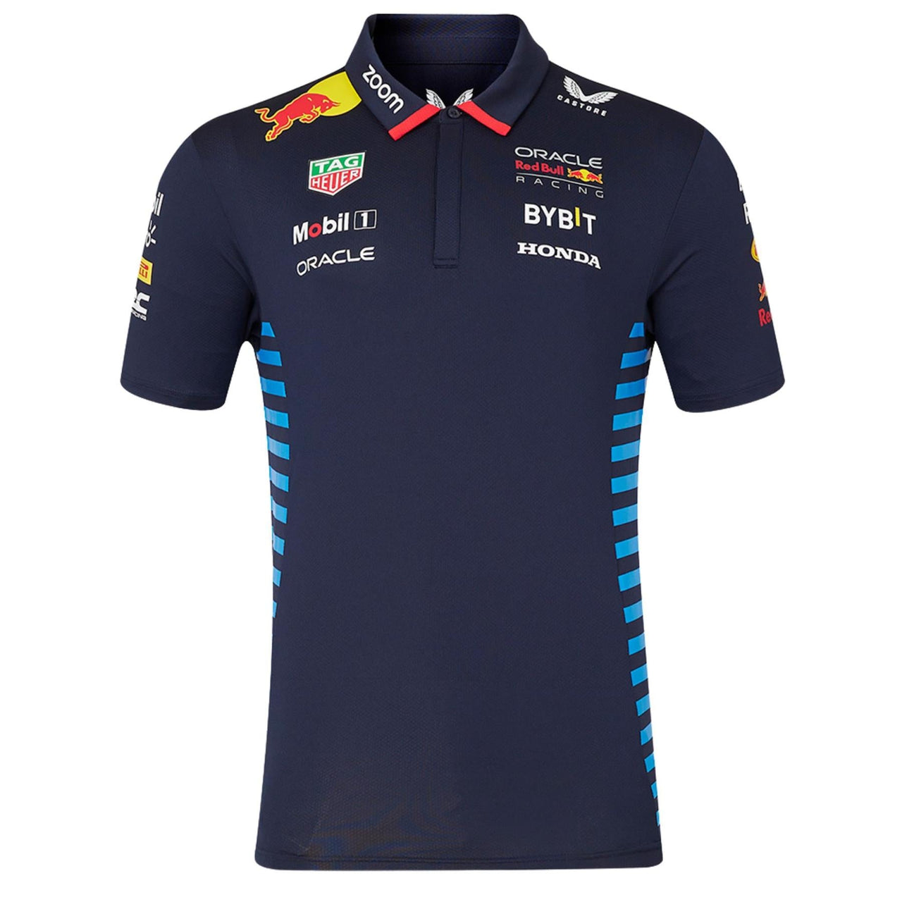 Oracle Red Bull Racing F1 Men's Replica Team Polo Shirt | Navy | 2024