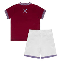West Ham United FC Baby Kit T-Shirt & Shorts Set | 2025/26