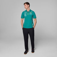 Aston Martin F1 Men's Team Polo Shirt | 2025