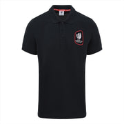 Rugby World Cup 2023 Men's 20 Unions Map Back PrintPolo Shirt | Black