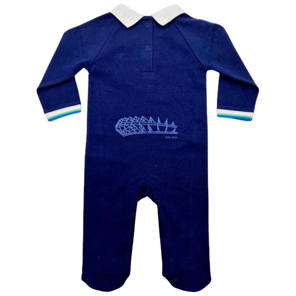 Scotland Rugby Baby Sleepsuit | Navy | 2024/25