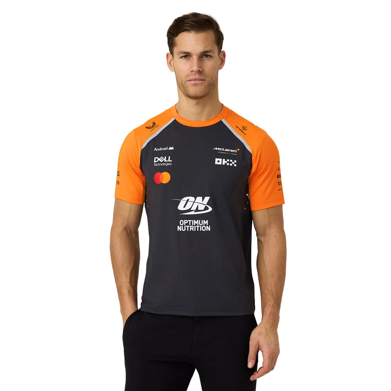 McLaren F1 Men's Replica Team Set Up T-Shirt | Phantom | 2025