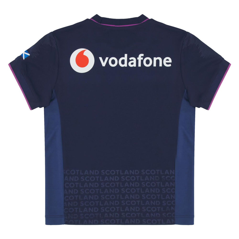 Macron Scotland Rugby Kids Home Replica Shirt | Navy | 2025/26