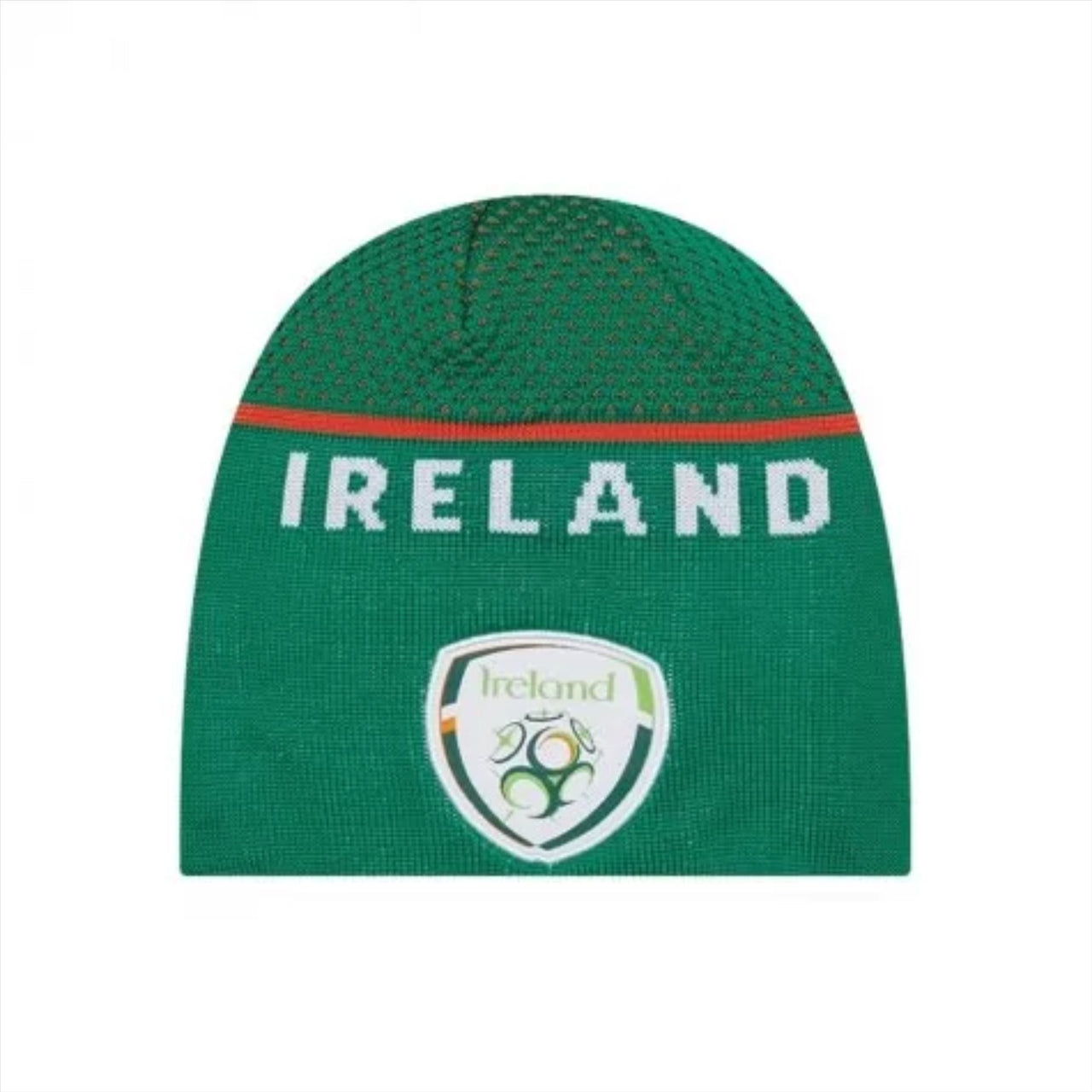 Ireland FAI New Era Engineered Skull Beanie Hat | Green