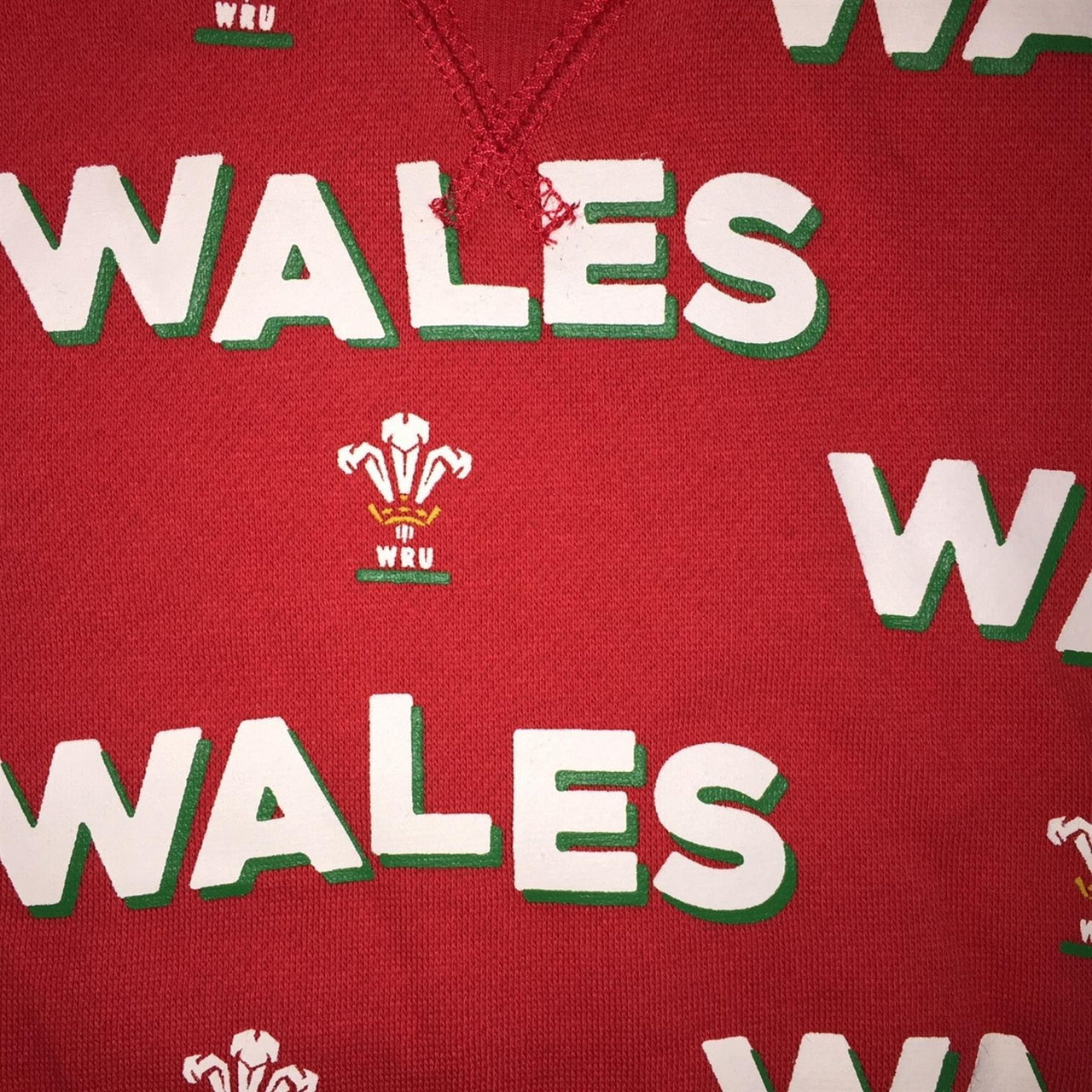 Wales WRU Rugby Baby Over Head Hoodie | Red