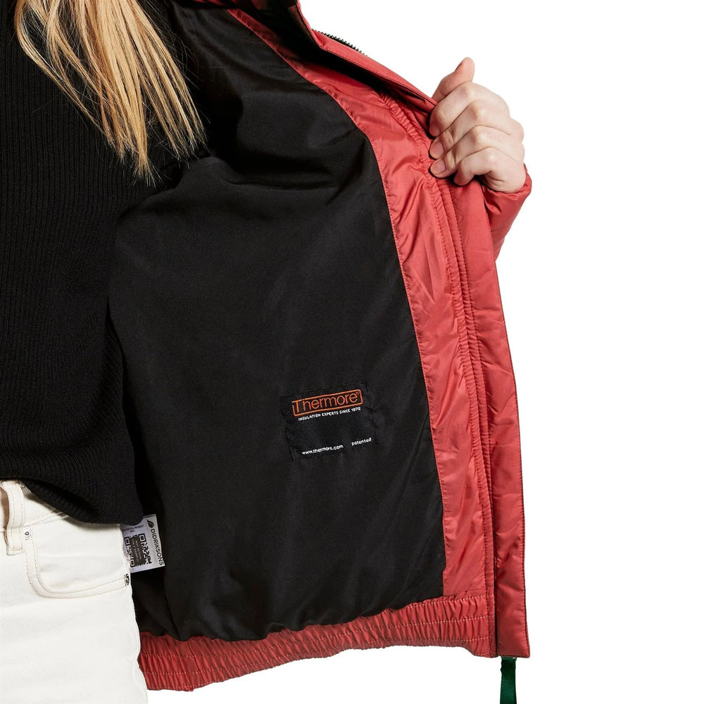 Didriksons Rose 2 Girls Puffa Jacket | Baked Pink