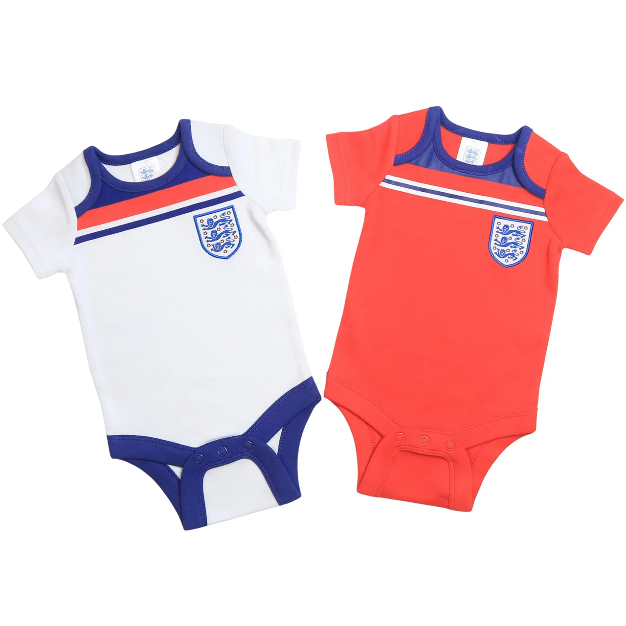 England Football 1982 Retro Baby 2 Pack Bodysuits