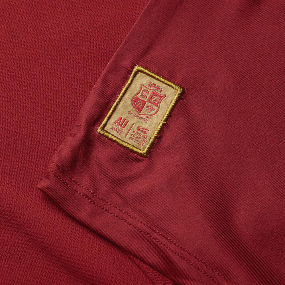 Canterbury British & Irish Lions Rugby Womens Superlight T-Shirt | Red Dahlia | 2025