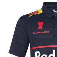 Oracle Red Bull Racing F1 Men's Max Verstappen Driver Polo Shirt | Navy | 2025