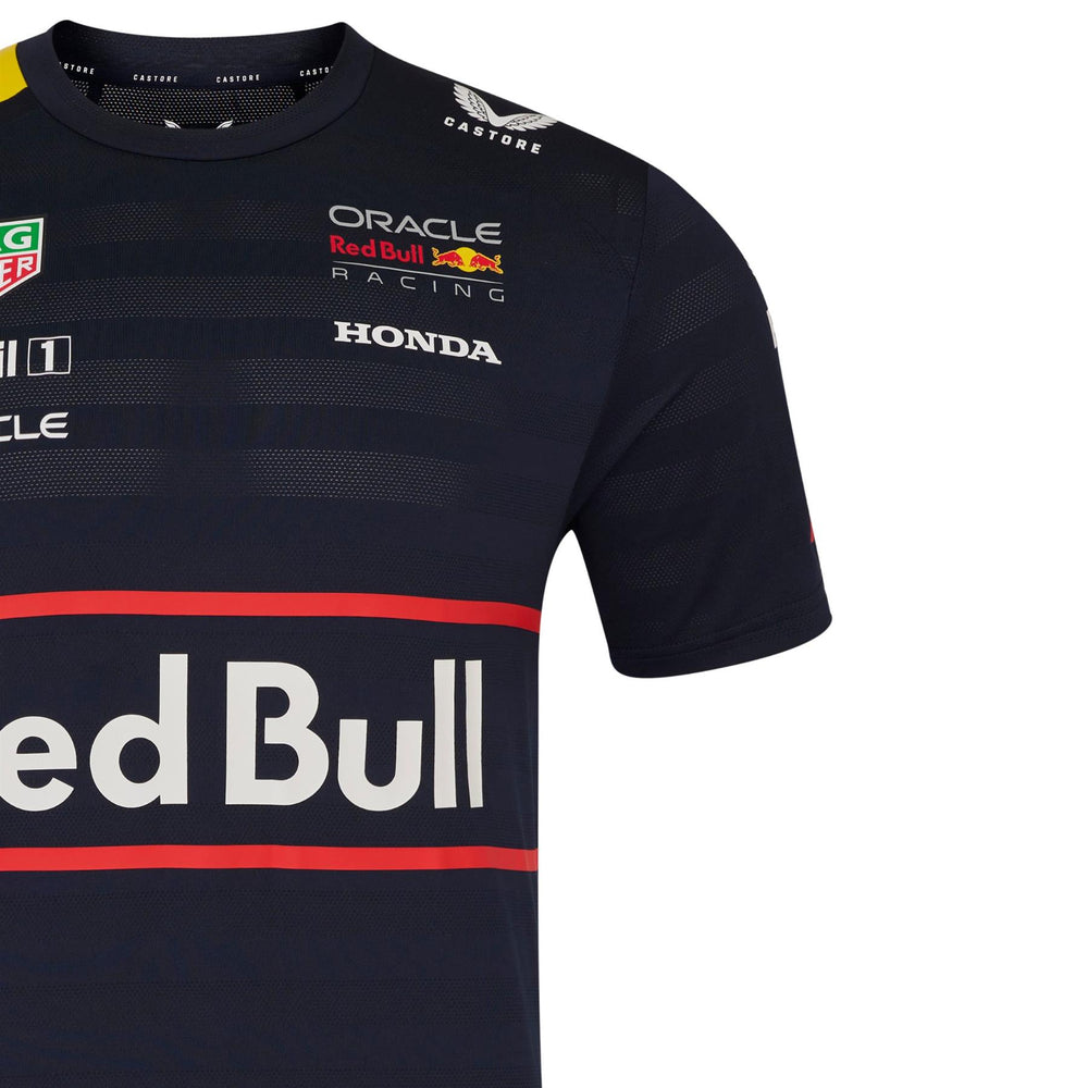 Oracle Red Bull Racing F1 Men's Replica Team Set Up T-Shirt | Navy | 2025