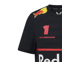 Oracle Red Bull Racing F1 Kid's Max Verstappen Driver T-Shirt | Navy | 2025