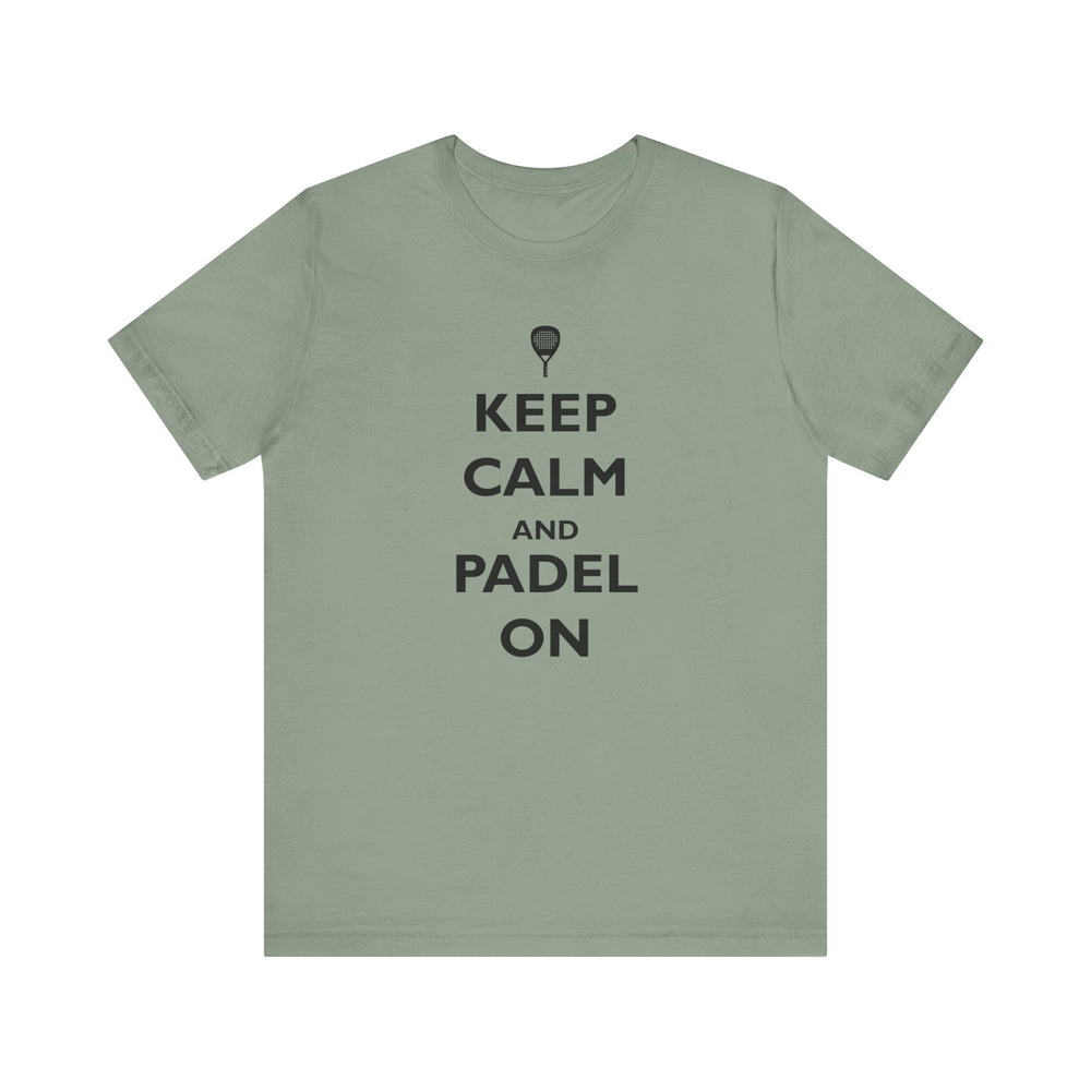 Keep Calm and Padel On T-Shirt