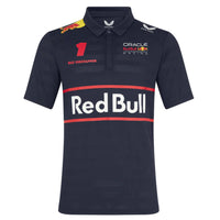 Oracle Red Bull Racing F1 Men's Max Verstappen Driver Polo Shirt | Navy | 2025