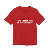 Lionesses Reign Again 2025 Champions