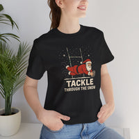 Tackle Through the Snow Christmas T-Shirt