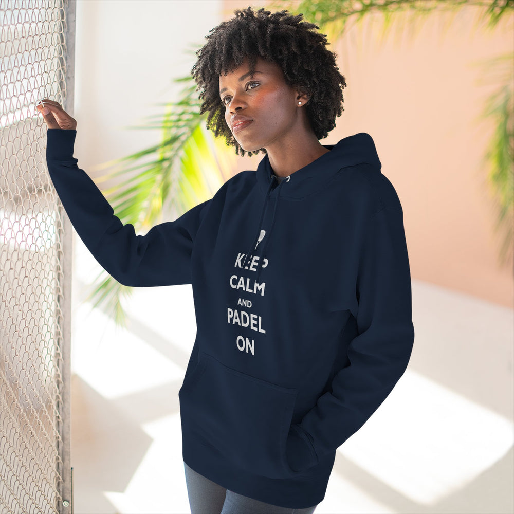 Keep Calm and Padel On Hoodie