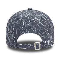 Tottenham Hotspur FC New Era Crinkle AOP 9Forty Baseball Cap | Light Navy