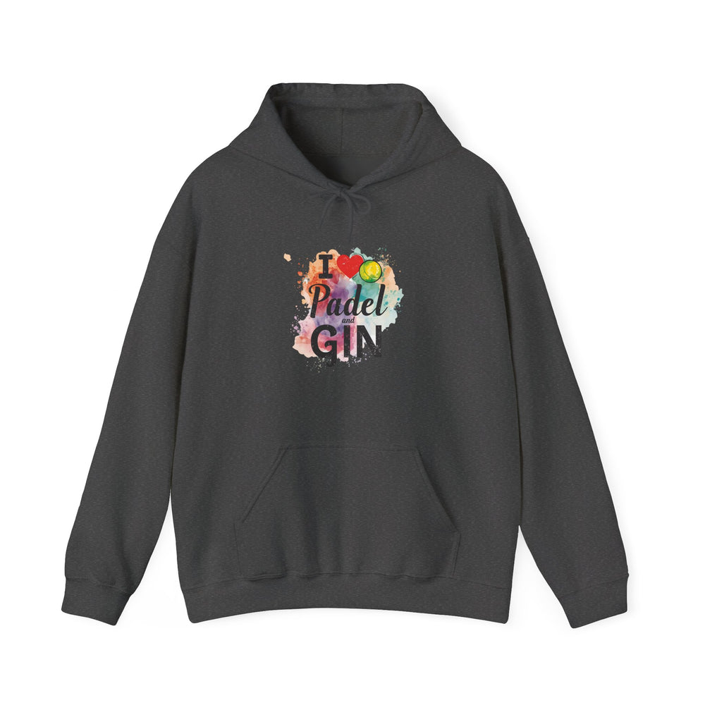 I Love Padel and Gin Hoodie