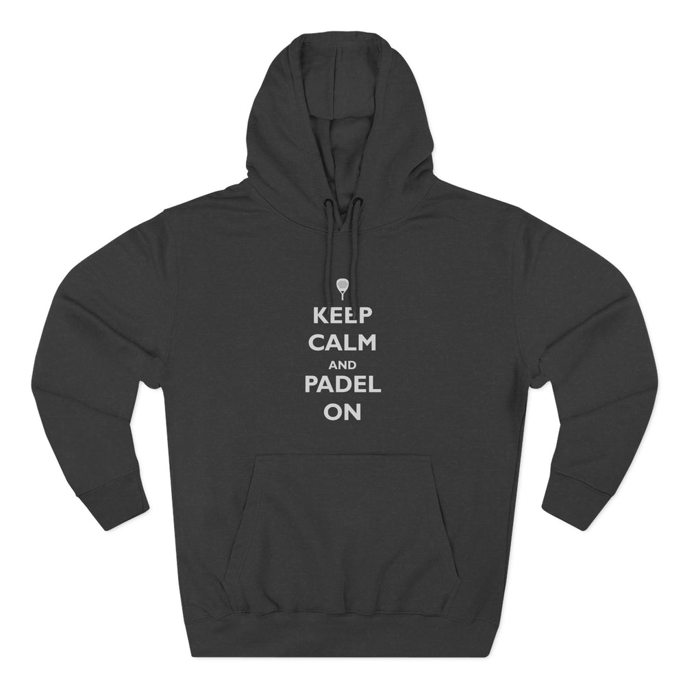 Keep Calm and Padel On Hoodie