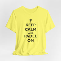 Keep Calm and Padel On T-Shirt