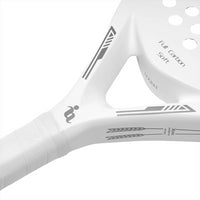 Ianoni PR660 Carbon Fibre PADEL RACKET - White