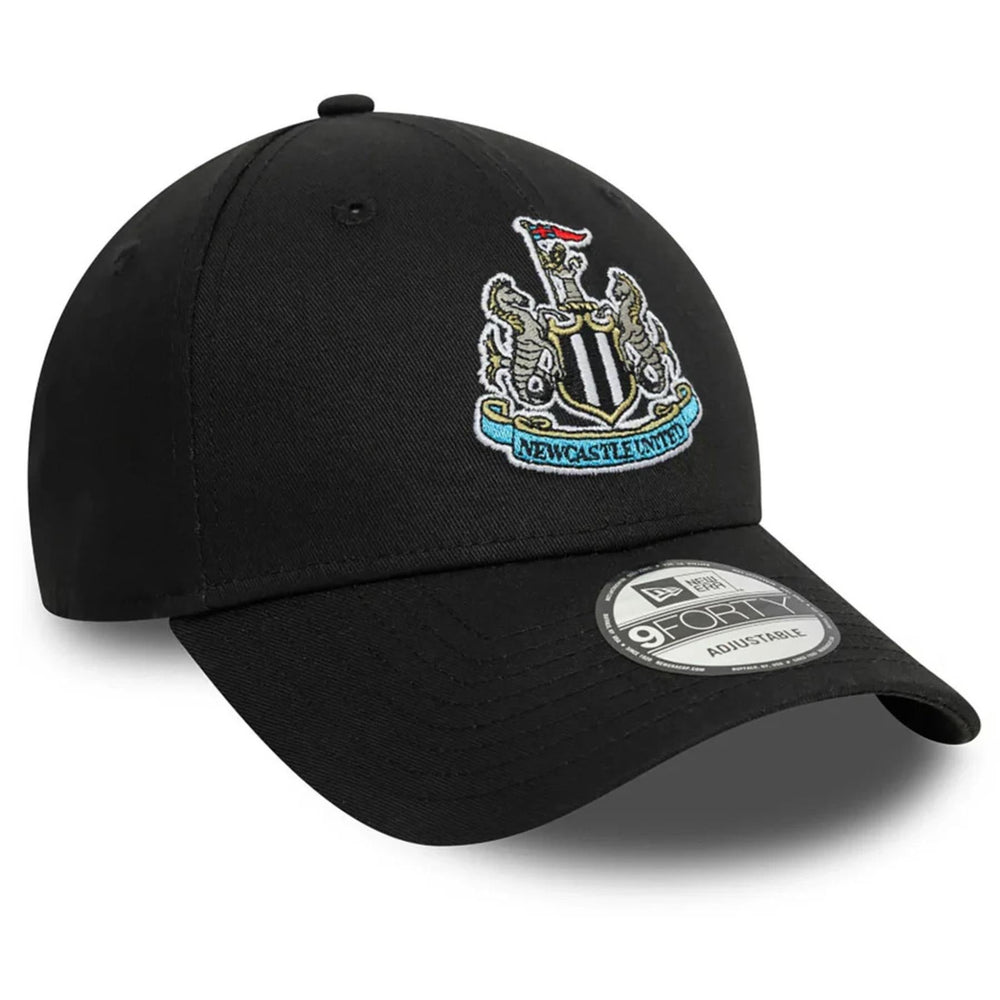 Newcastle United FC New Era 9FORTY Core Baseball Cap | Black | 2025