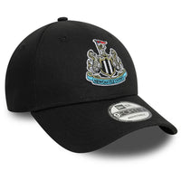 Newcastle United FC New Era 9FORTY Core Baseball Cap | Black | 2025